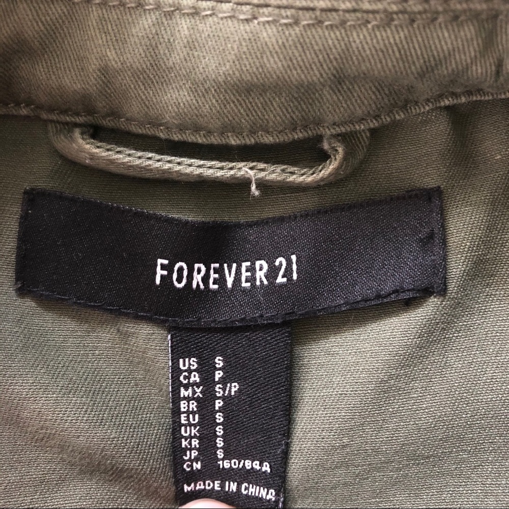 Forever 21 Utility Jacket - Picture 3 of 4